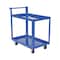 Vestil Steel Service Cart, 2 Shelves, 22 x 36, Steel, 1000 lb Load Capacity, 2 Shelves, 21.875" W SCS2-2236 - alternate 1